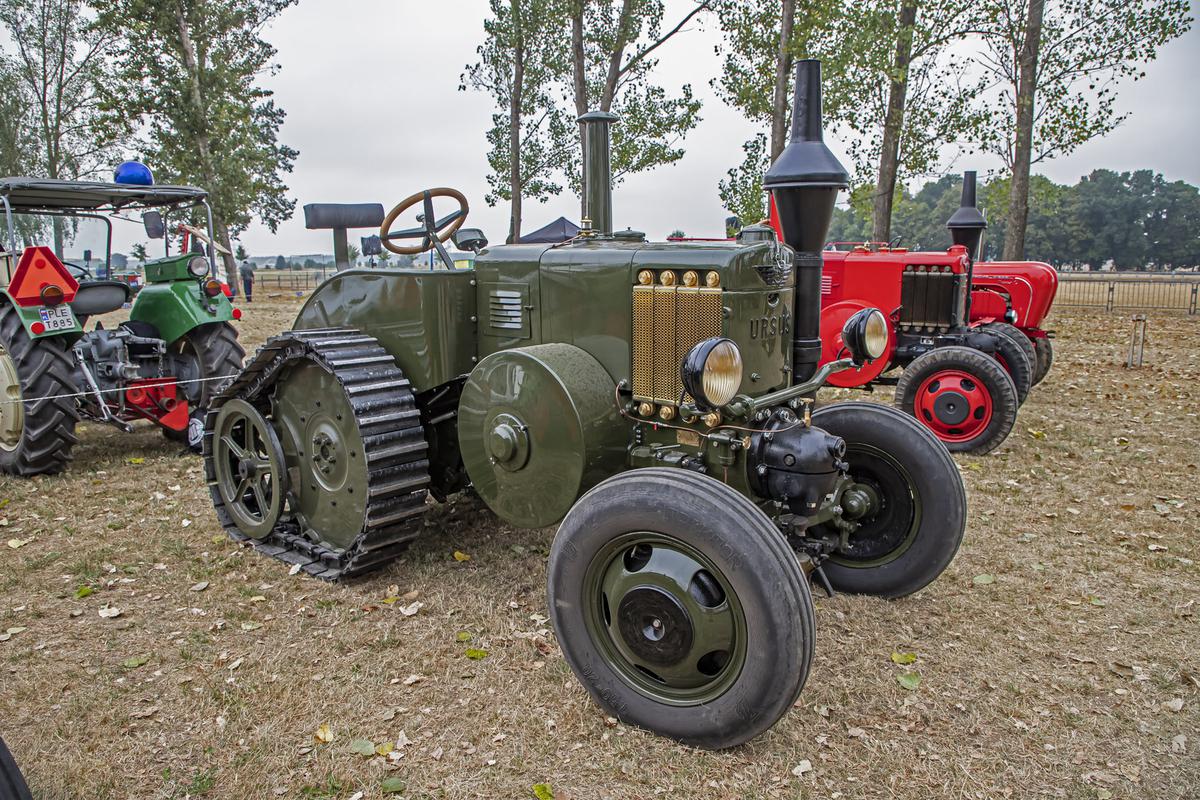 Ursus C-45 na półgąsienicach