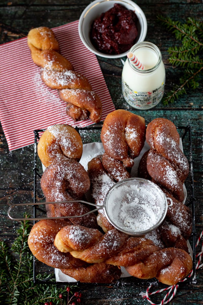 Yum yums, czyli smażone warkocze