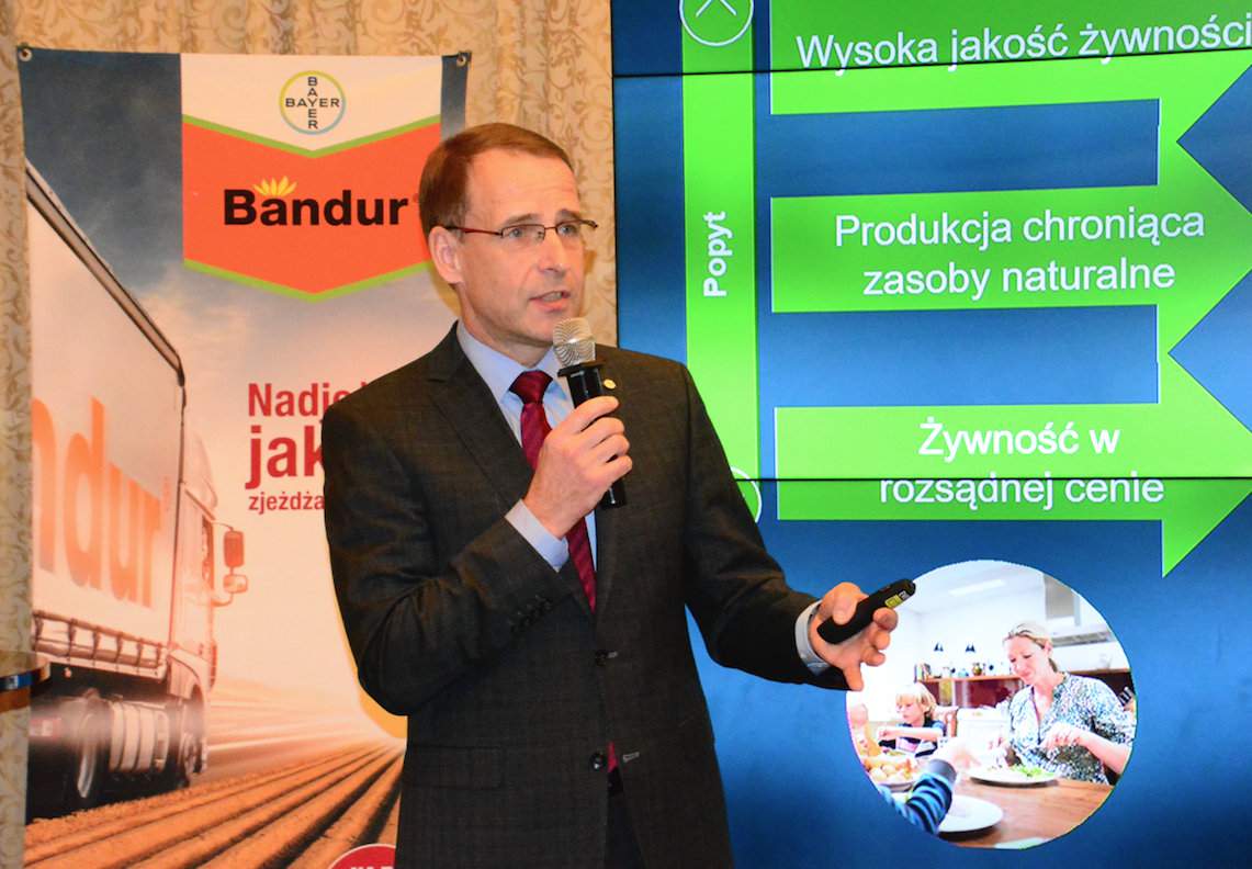 Joerg Rehbein, prezes Działu Crop Science na Europę Środkową, Bayer