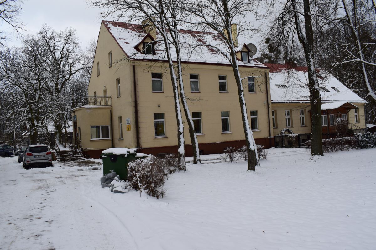 Siedziba Zakładu Doświadczalnego Bartążek (pow. olsztyński), wchodzącego w skład struktury Instytutu Hodowli i Aklimatyzacji Roślin w Radzikowie