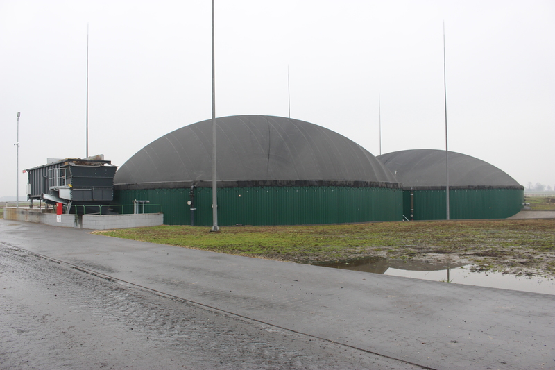 Biogazownia o mocy 499 kW dostarcza ciepła wykorzystywanego na potrzeby gospodarstwa oraz energii elektrycznej, która trafia do sprzedaży