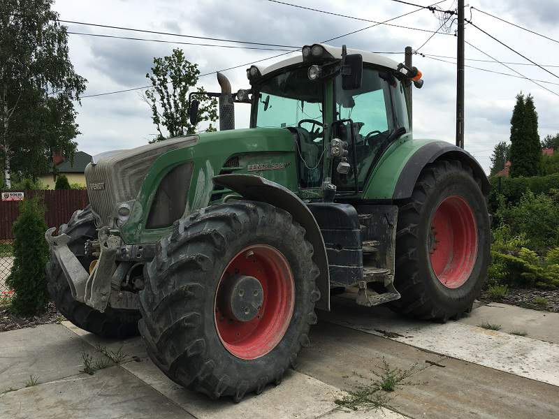 Ciągnik Fendt skradziony pod Pabianicami