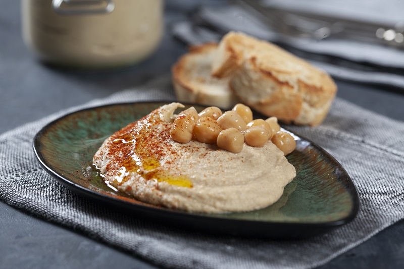 Hummus z olejem rzepakowym