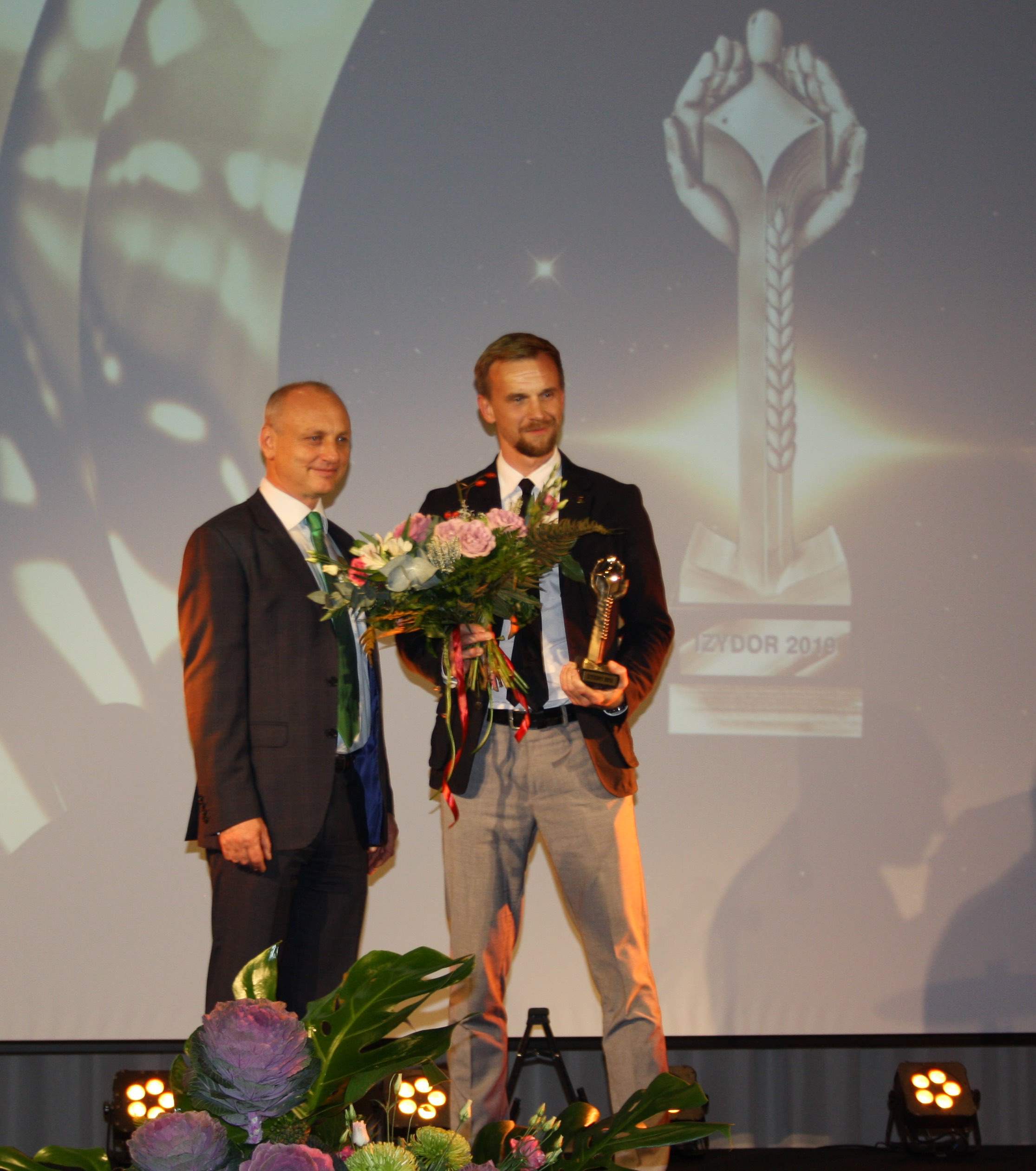 Izydora w kategorii Technika odebrał Bartosz Białas, Branch Tactical Marketing Manager z John Deere Polska