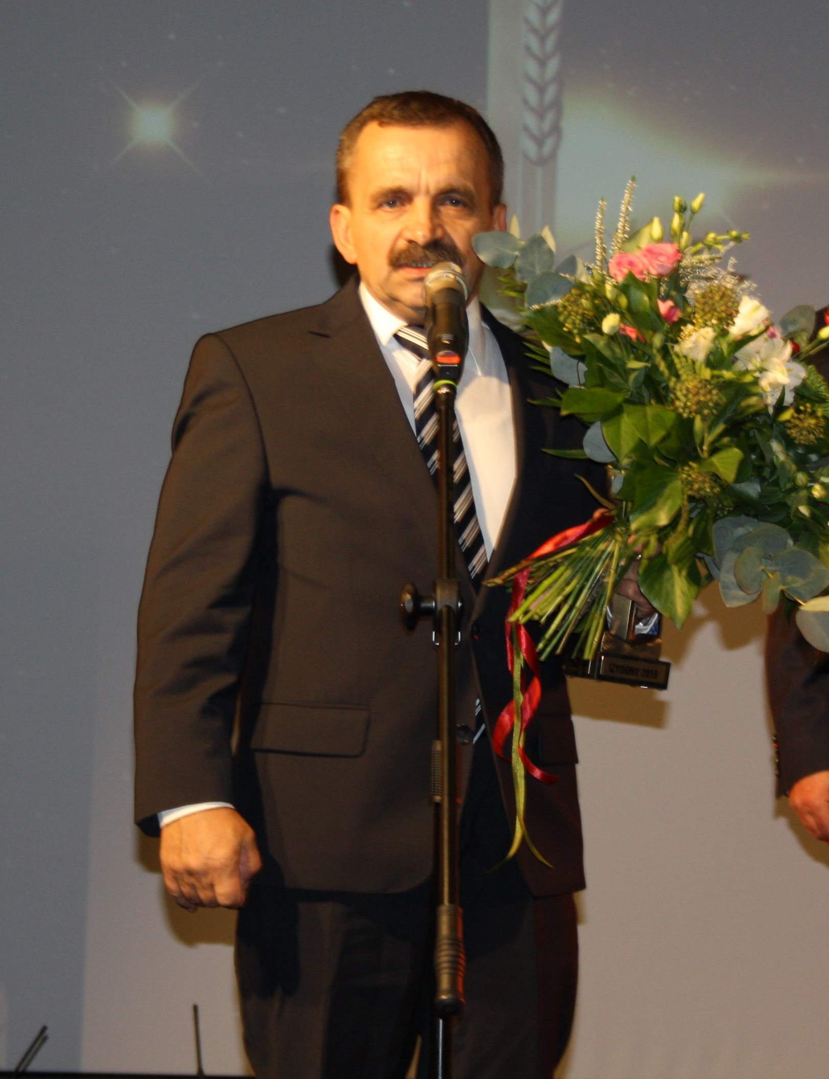 Izydora w kategorii Zwierzęta odebrał Ryszard Kujawiak, doradca prezesa Sano i ekspert w żywieniu bydła mlecznego 