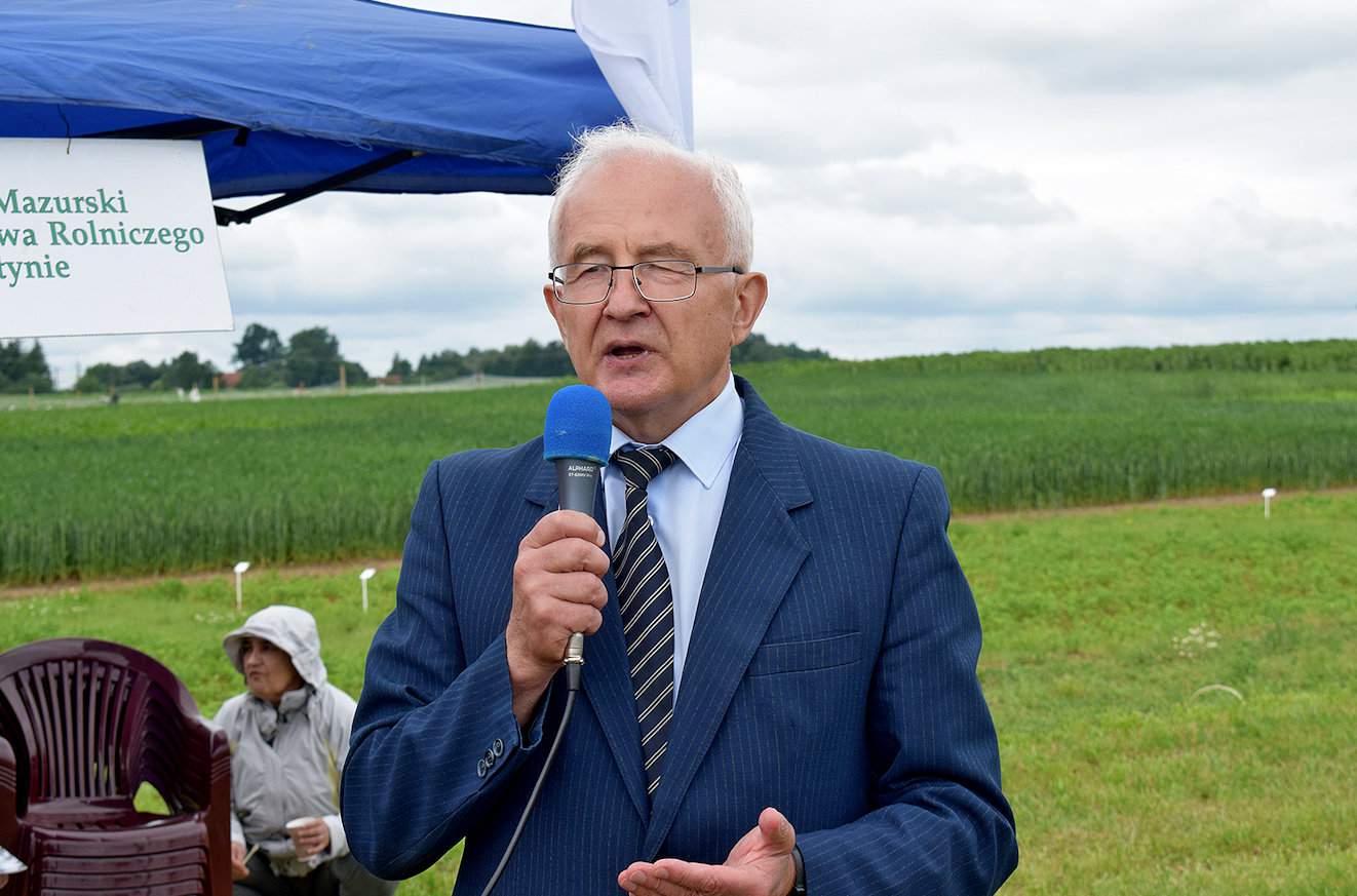 Henryk Pastuszek, dyrektor Stacji Doświadczalnej Oceny Odmian we Wrócikowie