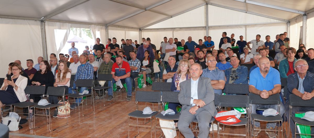 Uczestnicy części wykładowej Krajowego Dnia Kukurydzy