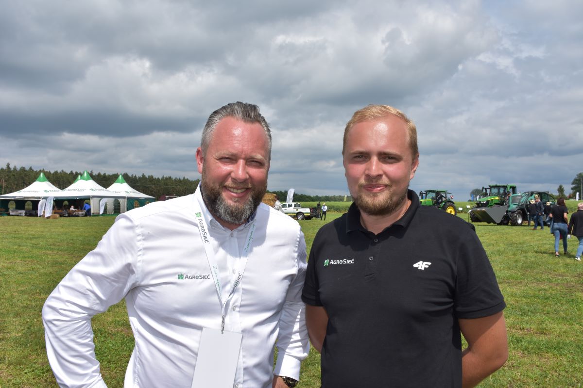 Od lewej: Paweł Bruderek-Żyżun, wiceprezes Agro-Sieci i dr Mateusz Sokólski