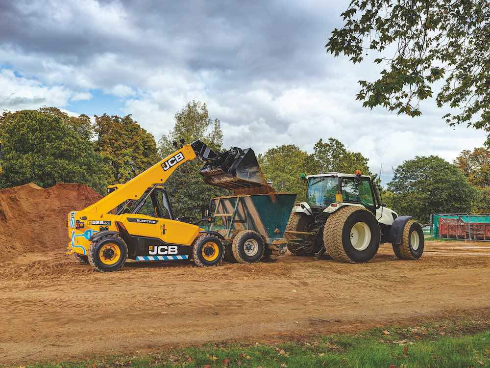 Ładowarka elektryczna JCB Model 525-60E