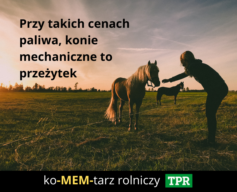 koMEMtarz rolniczy wysokie ceny paliw