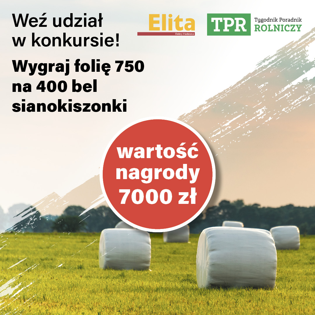 Wygraj folię do sianokiszonki o wartości 7000 złotych