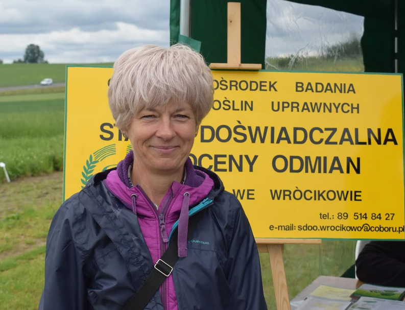     Małgorzata Gazda, kierownik Działu Badawczo-Doświadczalnego SDOO we Wrócikowie