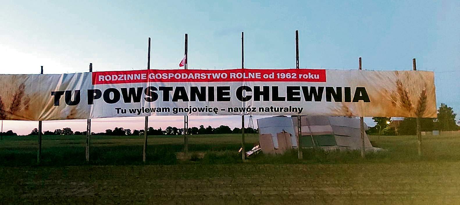 Anita i Adam Świderscy postanowili poinformować ewentualnych inwestorów, że nie zamierzają zrezygnować ze stosowania nawozów organicznych w prowadzonej przez siebie produkcji rolnej