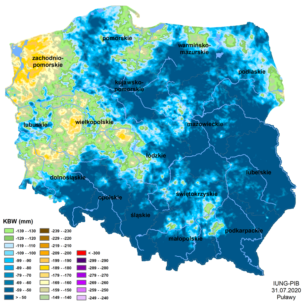 Powiększa się susza rolnicza - objęła już 10 województw