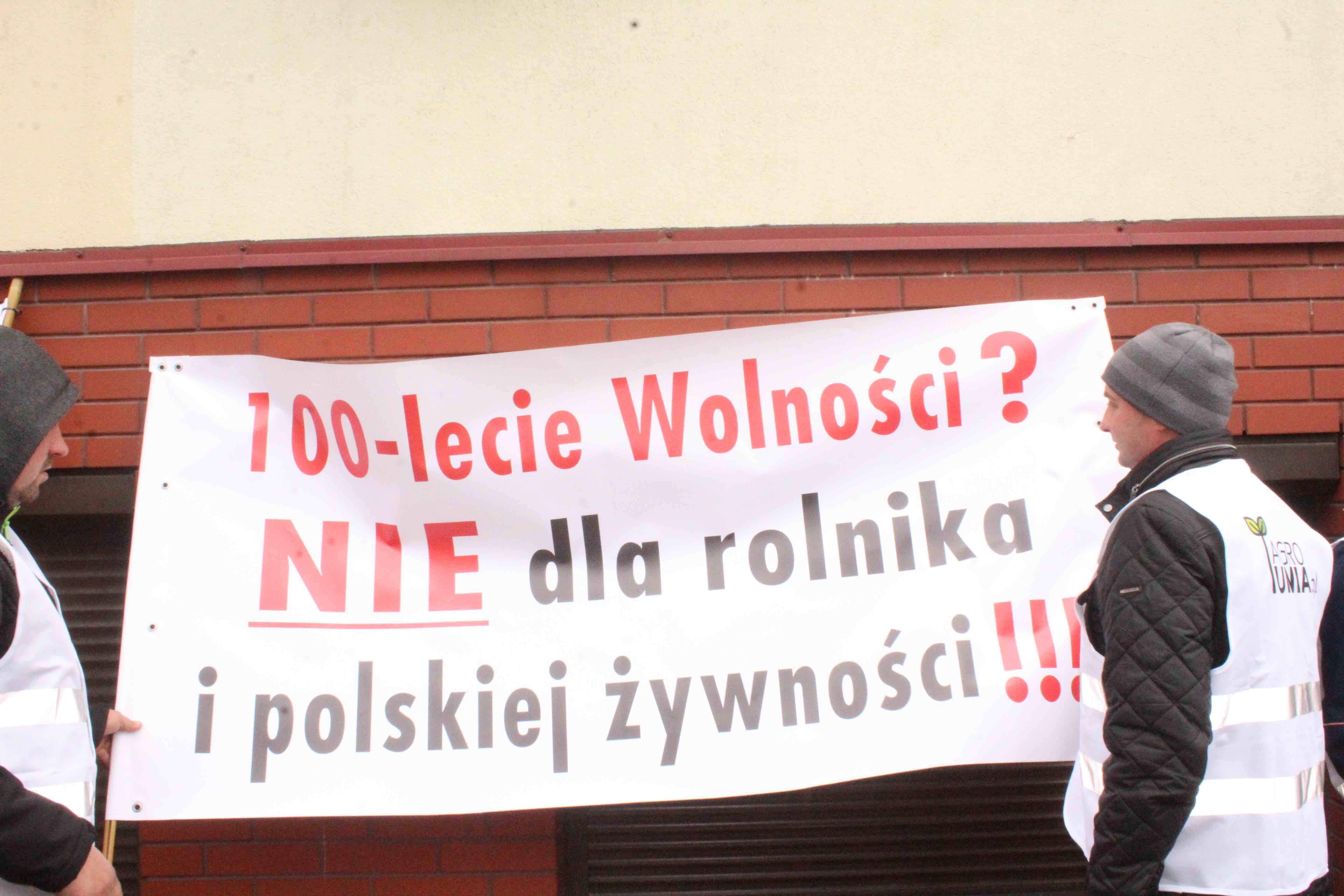 100-lecie Wolności? Nie dla rolnika i polskiej żywności