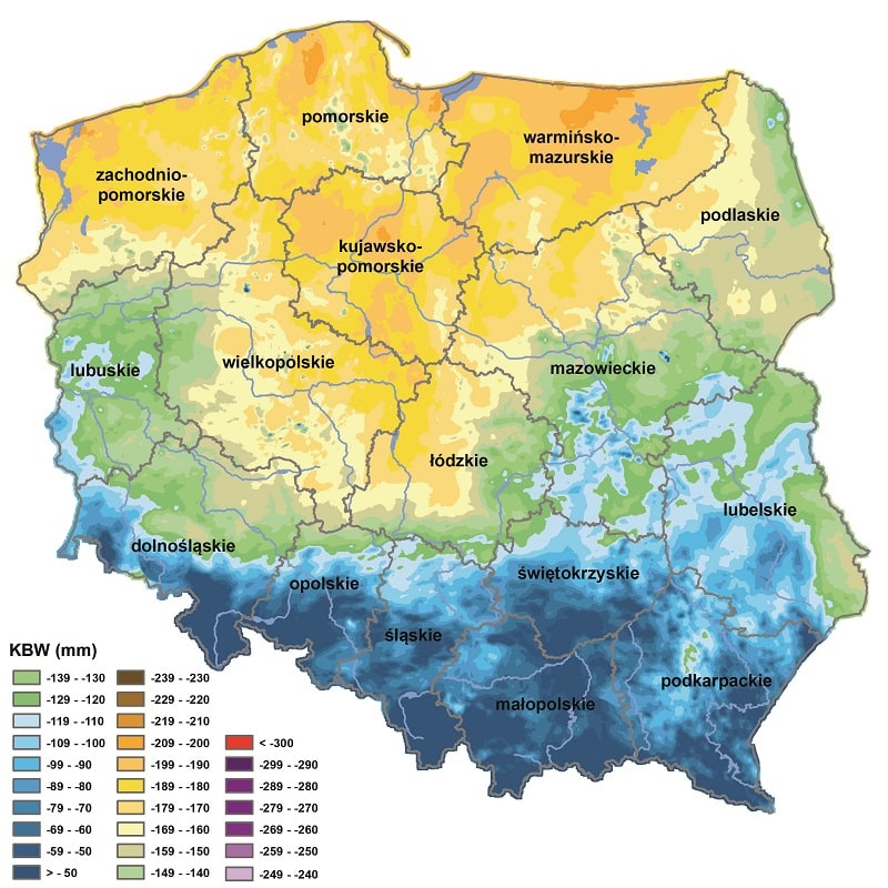 Rys. 3. Mapa KBW 14.06.2023 r.