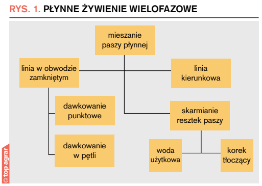 Rys. 1. Płynne żywienie wielofazowe