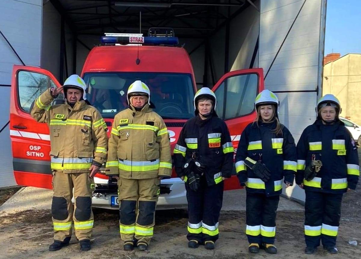 Od lewej: Dariusz Kowalczyk, Wioletta Pacek, Bogusia Sulikowska, Klaudia Kowalczyk oraz Małgorzata Kowalczyk