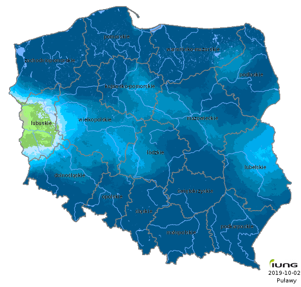 Średnia wartość KBW w okresie od 1 sierpnia do 30 września 2019 roku