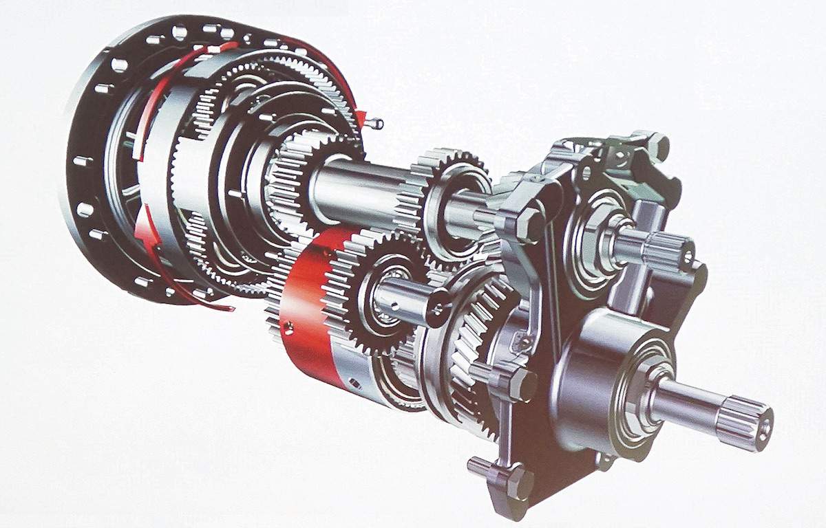 W ciągnikach Steyr Expert CVT do przeniesienia napędu wykorzystano przekładnie bezstopniowe S-tronic