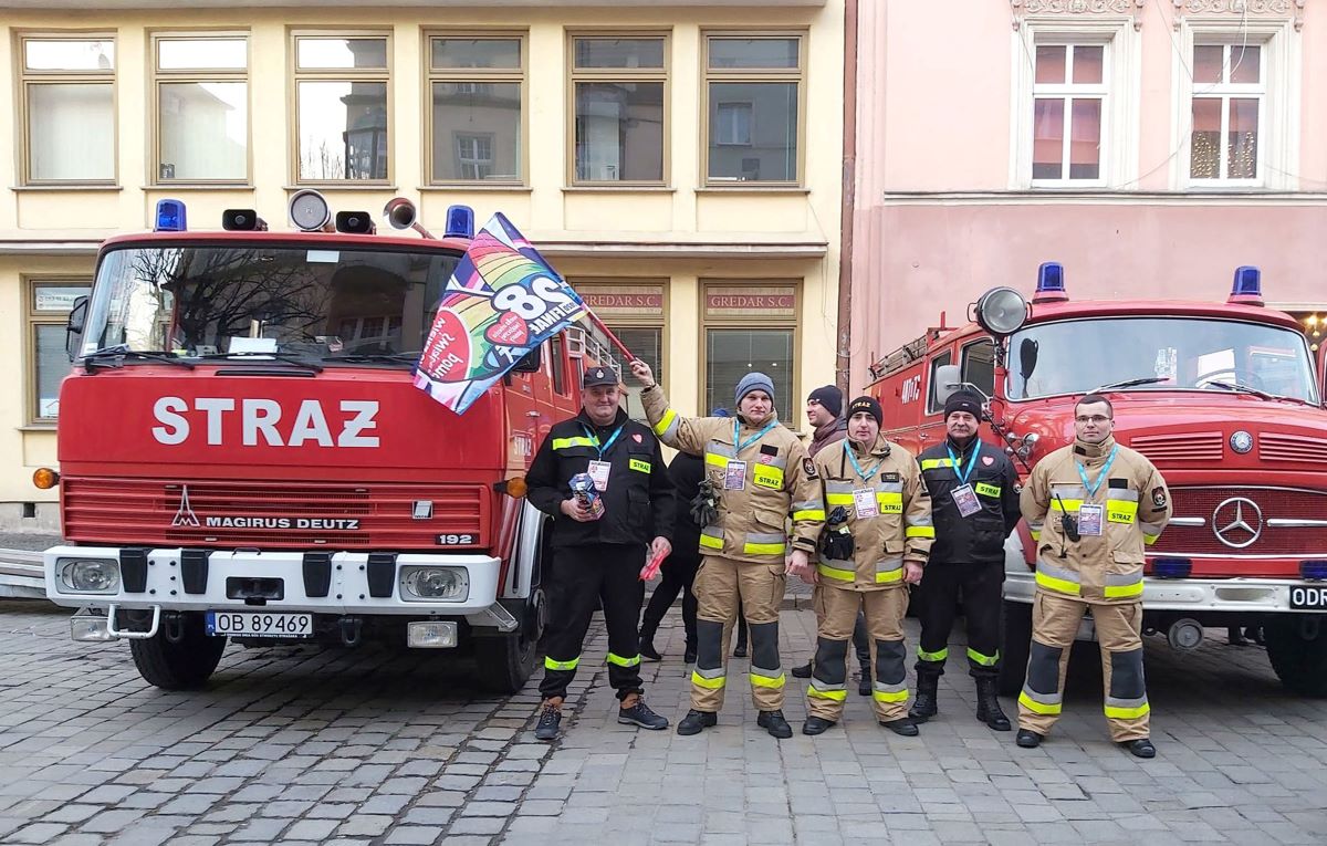 Druhowie nie tylko udzielają się w akcjach ratowniczych, lecz także charytatywnych 