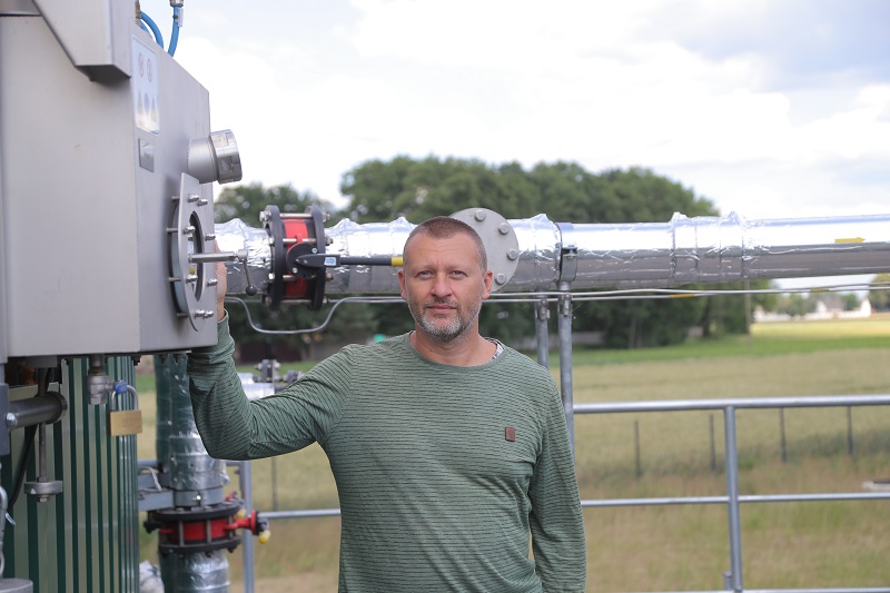 Wojciech Nawrocki, wiceprezes Zarządu WPiP Green Energy nadzorował budowę i odpowiada za organizację i rozwój biogazowni.