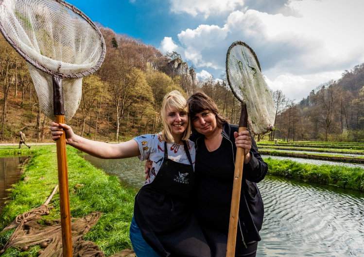 Agnieszka Sendor i Magdalena Węgiel – innowacyjne rolniczki, które hodują pstrąga ojcowskiego, liderki innowacji