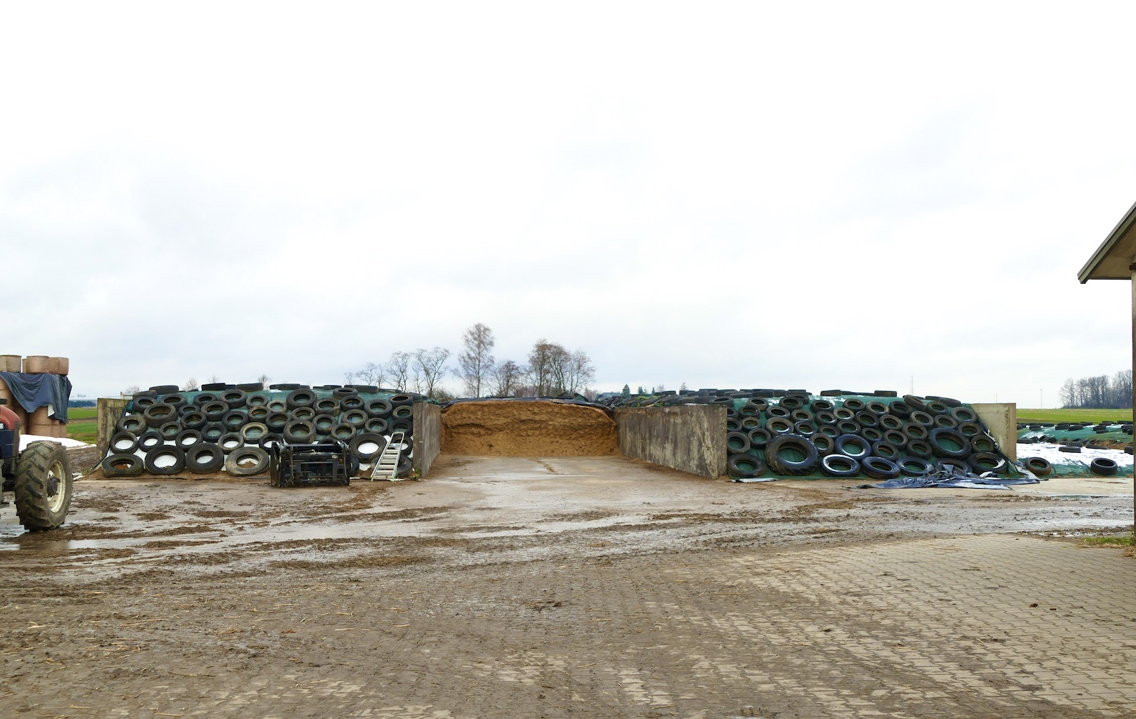 Pasze objętościowe przechowywane są wyłącznie w silosach.