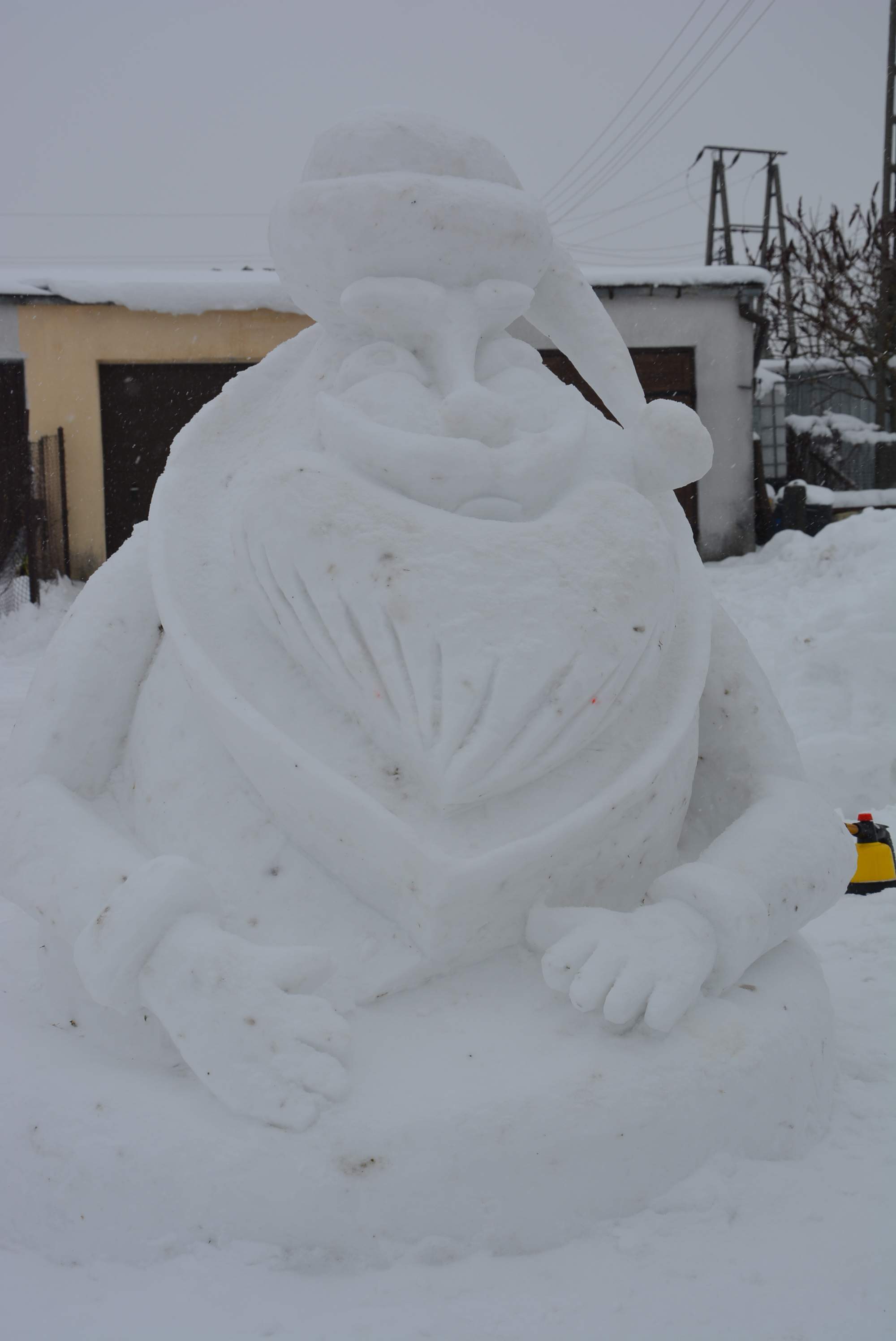 Śnieżna sztuka piękna, choć ulotna